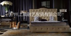 供應雙人床bc002-廣州上晟融藝家具